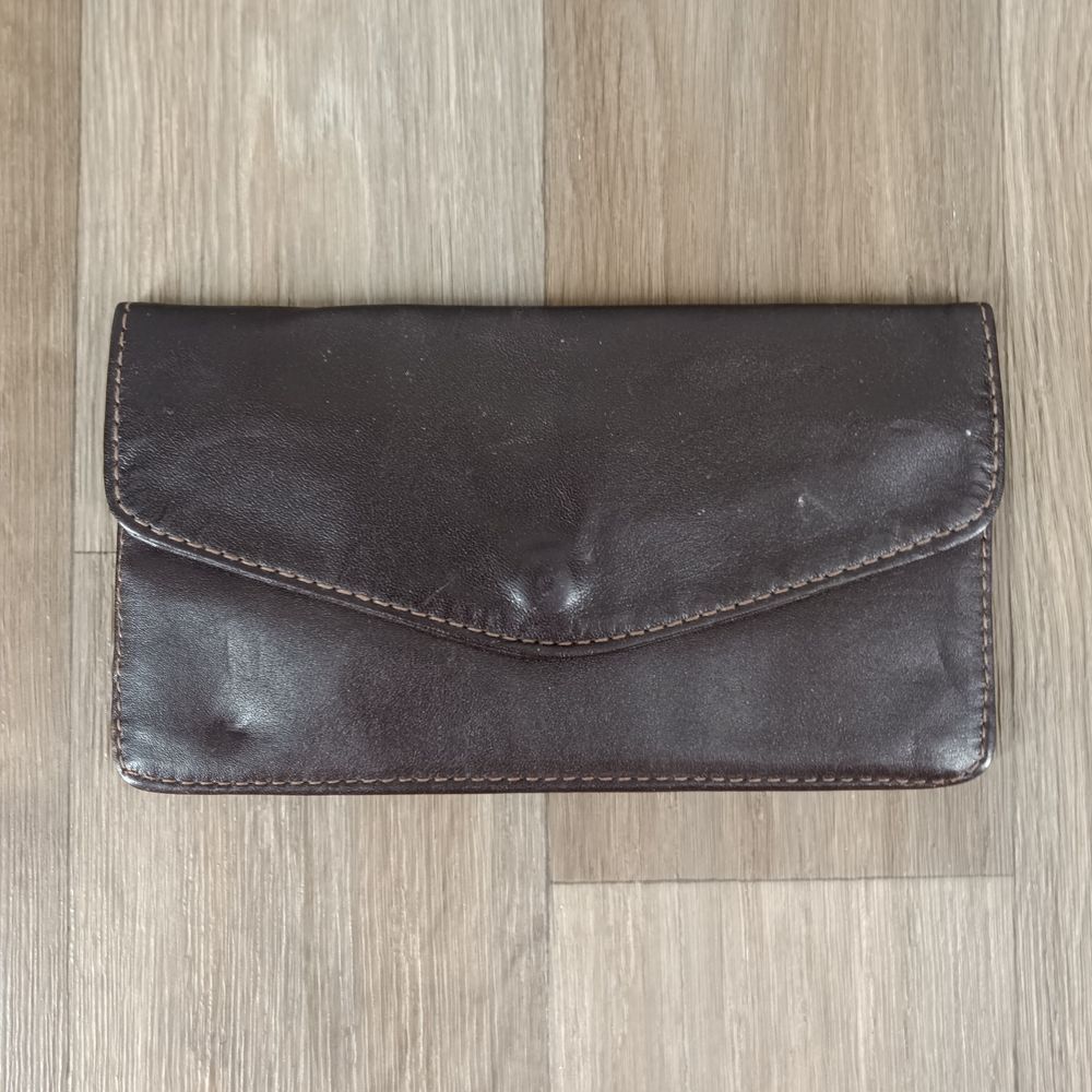Elegant Brown Leather Wallet